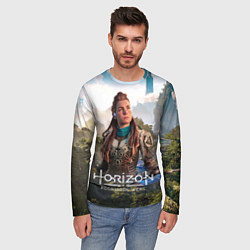 Лонгслив мужской Aloy Элой Horizon, цвет: 3D-принт — фото 2