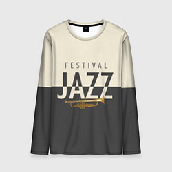 Мужской лонгслив JAZZ FESTIVAL