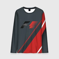 Лонгслив мужской F1 Большое лого, цвет: 3D-принт