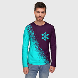 Лонгслив мужской ГЕНШИН ИМПАКТ - КРИО Арт, цвет: 3D-принт — фото 2