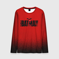Лонгслив мужской Red Logo The Batman, цвет: 3D-принт