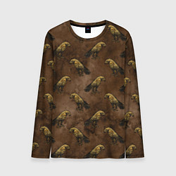 Мужской лонгслив Строгий ястреб