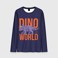 Лонгслив мужской Dino World, цвет: 3D-принт