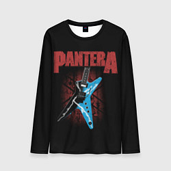 Лонгслив мужской PANTERA гитара, цвет: 3D-принт