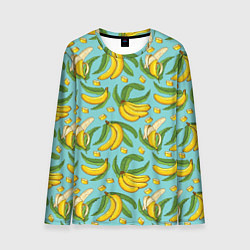 Лонгслив мужской Banana pattern Summer Fashion 2022, цвет: 3D-принт