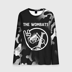 Мужской лонгслив The Wombats КОТ Камуфляж