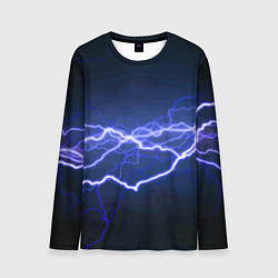 Лонгслив мужской Lightning Fashion 2025 Neon, цвет: 3D-принт