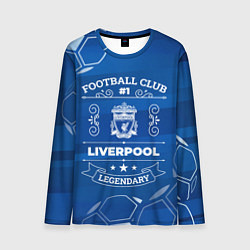 Лонгслив мужской Liverpool FC 1, цвет: 3D-принт