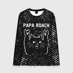 Мужской лонгслив Papa Roach Rock Cat