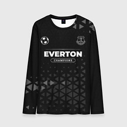 Мужской лонгслив Everton Форма Champions