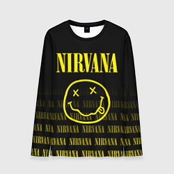 Лонгслив мужской Smile Nirvana, цвет: 3D-принт