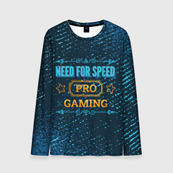 Лонгслив мужской Need for Speed Gaming PRO, цвет: 3D-принт