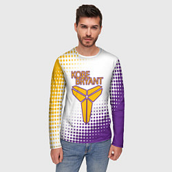 Лонгслив мужской Коби Брайант Lakers Абстракция, цвет: 3D-принт — фото 2