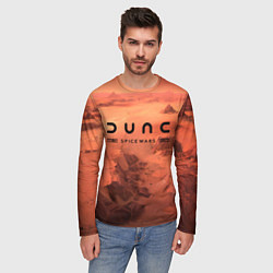 Лонгслив мужской Dune: Spice Wars, logo, цвет: 3D-принт — фото 2