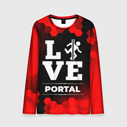 Мужской лонгслив Portal Love Классика