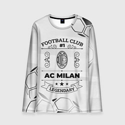 Мужской лонгслив AC Milan Football Club Number 1 Legendary