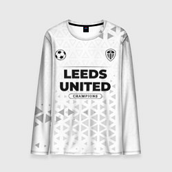 Лонгслив мужской Leeds United Champions Униформа, цвет: 3D-принт