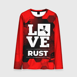 Мужской лонгслив Rust Love Классика