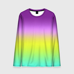 Мужской лонгслив Multicolored Ombre gradient