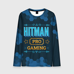 Мужской лонгслив Игра Hitman: PRO Gaming