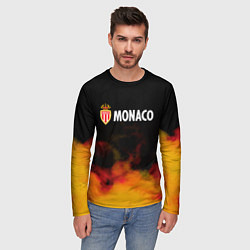 Лонгслив мужской Monaco монако туман, цвет: 3D-принт — фото 2