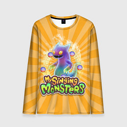 Лонгслив мужской My Singing Monsters Вужас, цвет: 3D-принт