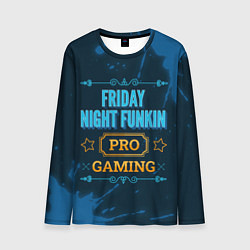 Лонгслив мужской Игра Friday Night Funkin: PRO Gaming, цвет: 3D-принт