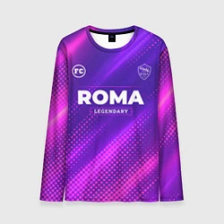 Лонгслив мужской Roma Legendary Sport Grunge, цвет: 3D-принт