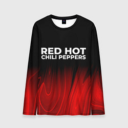 Мужской лонгслив Red Hot Chili Peppers red plasma