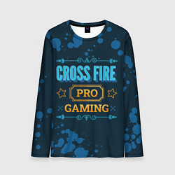 Лонгслив мужской Игра Cross Fire: pro gaming, цвет: 3D-принт