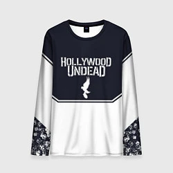 Лонгслив мужской Hollywood Undead краска, цвет: 3D-принт