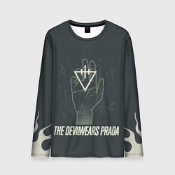 Лонгслив мужской Devil wears prada hand, цвет: 3D-принт