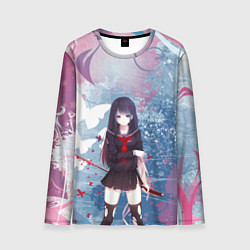 Мужской лонгслив Девушка аниме манга