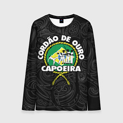 Лонгслив мужской Capoeira Cordao de ouro flag of Brazil, цвет: 3D-принт