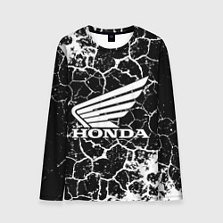 Мужской лонгслив Honda logo арт