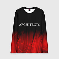 Лонгслив мужской Architects red plasma, цвет: 3D-принт
