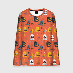 Лонгслив мужской HALLOWEEN ХЭЛЛУИН, цвет: 3D-принт