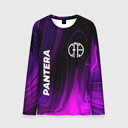 Мужской лонгслив Pantera violet plasma