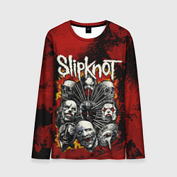 Мужской лонгслив Slipknot rock