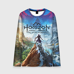 Лонгслив мужской Horizon call of the mountain keyart, цвет: 3D-принт