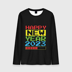 Мужской лонгслив Новый год 2023 загрузка
