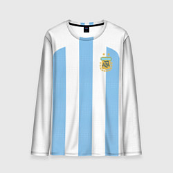 Лонгслив мужской Сборная Аргентины ЧМ 2022, цвет: 3D-принт