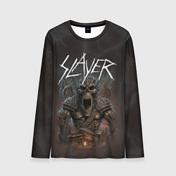 Лонгслив мужской Slayer rock monster, цвет: 3D-принт