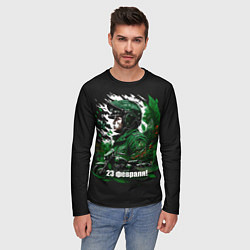 Лонгслив мужской Это 23 февраля, цвет: 3D-принт — фото 2