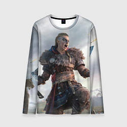 Лонгслив мужской Assassins Creed Эйвор, цвет: 3D-принт
