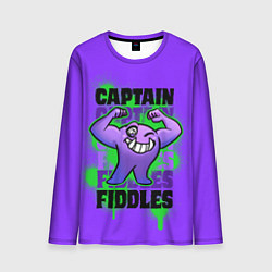 Лонгслив мужской Капитан Фиддлс, цвет: 3D-принт