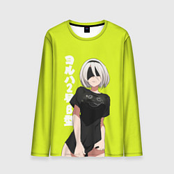 Мужской лонгслив YoRHa 2-gou B-gata