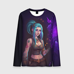 Лонгслив мужской Jinx arcane League of Legends, цвет: 3D-принт