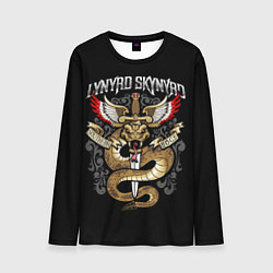 Мужской лонгслив Lynyrd Skynyrd - южный рок