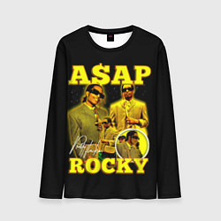 Лонгслив мужской Asap Rocky, rapper, цвет: 3D-принт